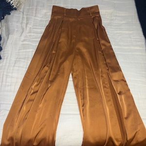 Golden, Nasty Gal pants Size 6